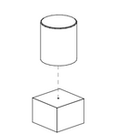 ASIENTO LIRA ø40x45h