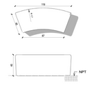 BANCA CORONA CURVA R 1,7 EXT