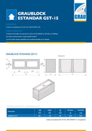 Graublock Liso 15 (SALDO TE)
